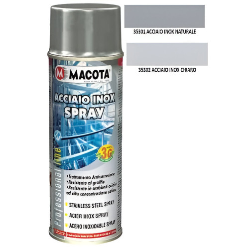 MACOTA ACIER INOXYDABLE spray anticorrosion résistant aux