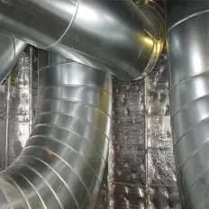 Cinta de aluminio de alta temperatura para estufas y conductos