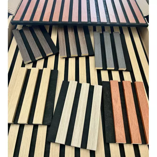 Pannello Acustico Fonoassorbente per Controsoffitto a Doghe