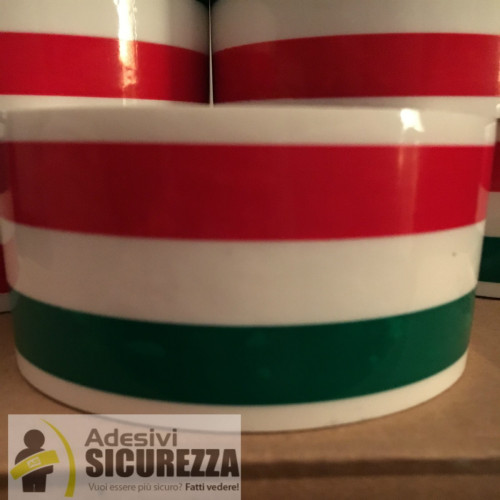 Italian flag Tricolor packaging tape 50mm x 66MT Best Price
