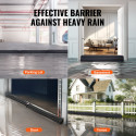 5 flood barriers, water-activated flood control bags for home