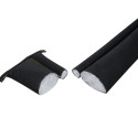 5 flood barriers, water-activated flood control bags for home