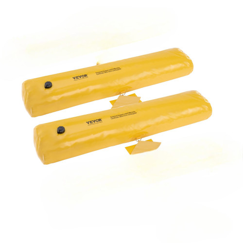 2 flood control bags, portable and easy-to-use barrier for