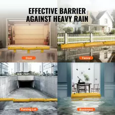 2 sacos anti-inundação, barreira portátil e fácil de usar para 2