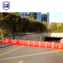 Reusable road flood barriers high water capacity ABS plastic