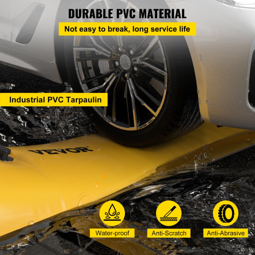 Sacco antiallagamento 732 x 51 x 30,5 cm tubo riutilizzabile in