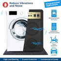 Rutschfeste Gummimatte gegen Vibrationen und Lärm für