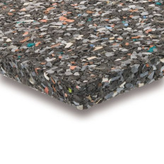 Alfombra de goma antideslizante antivibraciones antirruido para