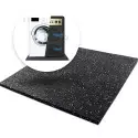 Alfombra de goma antideslizante antivibraciones antirruido para