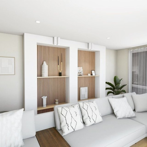 Lamellen-Akustik-Schallabsorberplatte feuerzertifiziert für