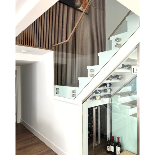 Panel acústico fonoabsorbente con lamas certificado ignífugo