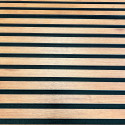 Panneau acoustique absorbant à lames certifié résistant au feu