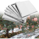 2 folhas de filme refletivo para plantas 130 x 210cm cultivos