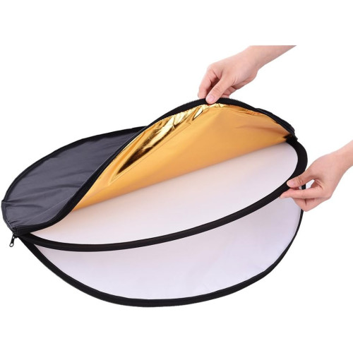 Kit réflecteur de lumière 5 en 1 pliable avec support