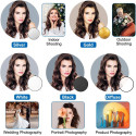 5-in-1 faltbarer Lichtreflektor Fotografie-Set mit Ständer 80cm