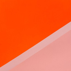 Fluoreszierender orangefarbener reflektierender Stoff zum Nähen