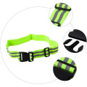Cintura elastica riflettente regolabile ad alta visibilità