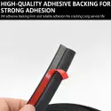 3M Junta em borracha adesiva dentro da porta do carro "Z" para