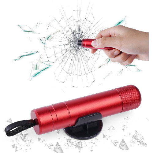 2-in-1 Auto-Sicherheits­hammer Fensterbrecher und Gurtschneider