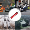 2-in-1 car safety hammer window breaker and seat belt cutter