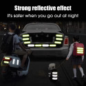 40 waterproof reflective stickers for night visibility bicycle