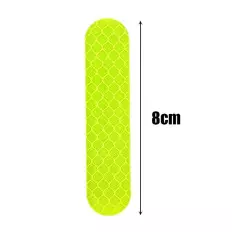 40 pegatinas reflectantes impermeables para visibilidad