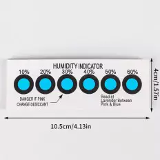 High-quality humidity indicator card 10%-60% pack of 50 Best