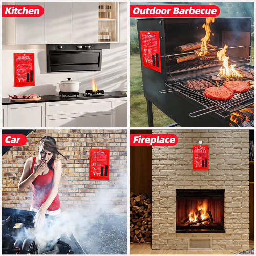 Cobertor de segurança retardante de fogo profissional EXTRA