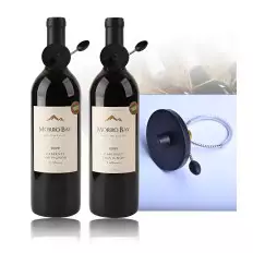 Proteção antifurto para garrafas de bebidas alcoólicas e 2