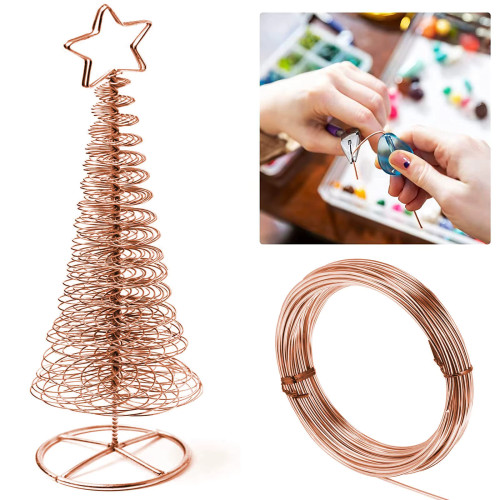 Fil de cuivre émaillé pur à 99,9% pour soudure de bijoux