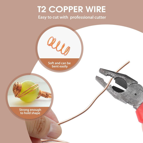 Pure T2 enameled copper wire for hydroponics, gardening, bonsai