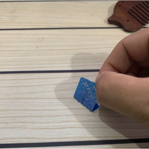 Nummerierte VOID-Sicherheitsaufkleber ohne Rückstände für