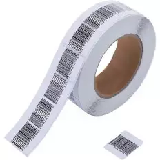 RF anti-theft label 48MHz with fake barcode Best Price, shop