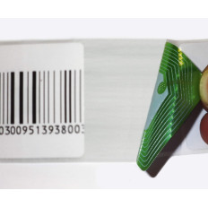 RF anti-theft label 48MHz with fake barcode Best Price, shop 2
