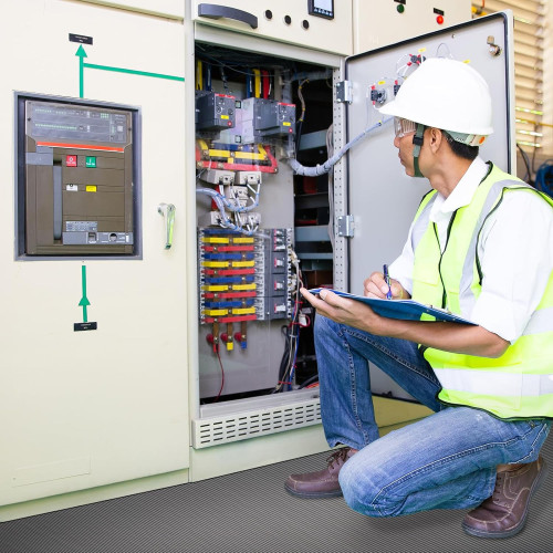 Alfombra de goma dieléctrica aislamiento 50000 voltios a prueba