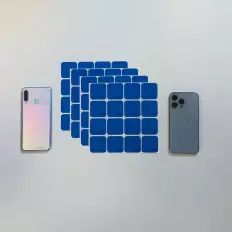 Numbered VOID tamper-evident labels no residue for cell phone