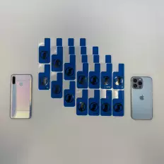 Etiquetas VOID invioláveis sem resíduo para câmeras frontal e