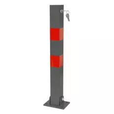 Klappbare quadratische Parksicherung mit Vorhängeschloss Bester