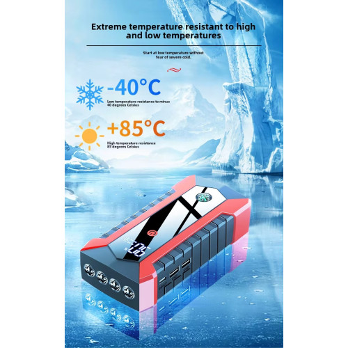 Notfall-Starter Autobatterie Booster Starter Tragbare Power