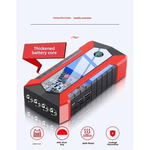 Avviatore di emergenza Auto Batteria Booster Starter Power Bank