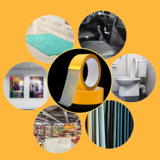 Non-Slip Double-Sided Tape for Grid Rugs – High Grip, Removable 2