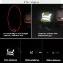 Gilet donna/uomo alta visibilità riflettente sicurezza con