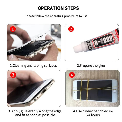 B-7000 Glue 3ml (10 pcs) for Repairs & Precision Work – Perfect
