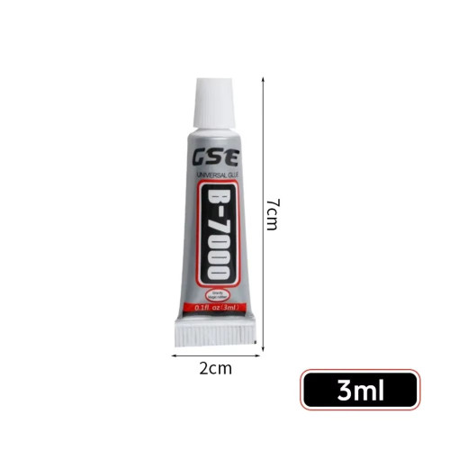 Colle B-7000 3ml (10 pcs) pour Réparations & Travaux Précis –