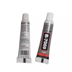 Set mit 10 Tuben transparentem B-7000-Kleber – je 3 ml 2
