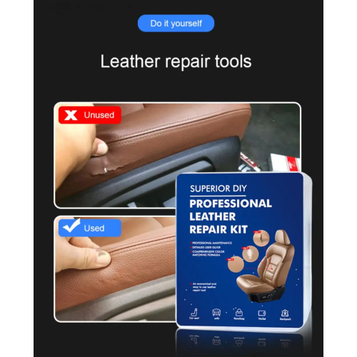 Leather Repair Kit Restoration Leather Vinyl Faux Leather Seats
