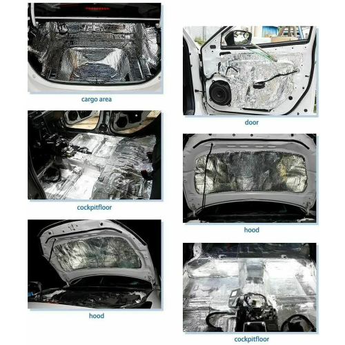 10 Günstige Aluminium-Klebepaneele für Auto-Schalldämmung