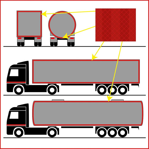 Cinta adhesiva reflectante de la marca 3M™ Diamond Grade 983