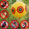 2 Globos Espantapájaros | Repelente Visual para Palomas y Aves