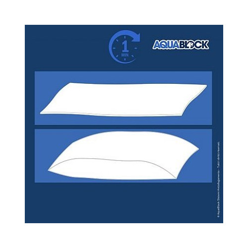 Aquablock Selbstexpandierende Hochwassersäcke 60x40 cm – 4 oder